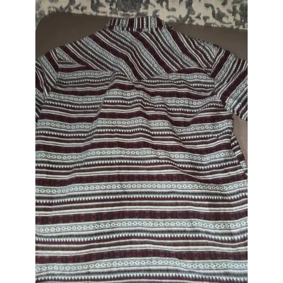 Moonshine, Brad‎ Aztec, western shirt, pearl snaps men’s large, regular fit - Picture 6 of 6